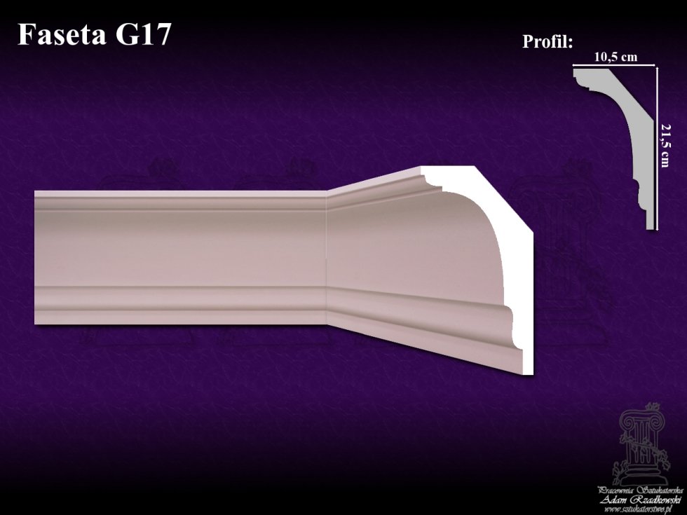 Faseta gładka G17